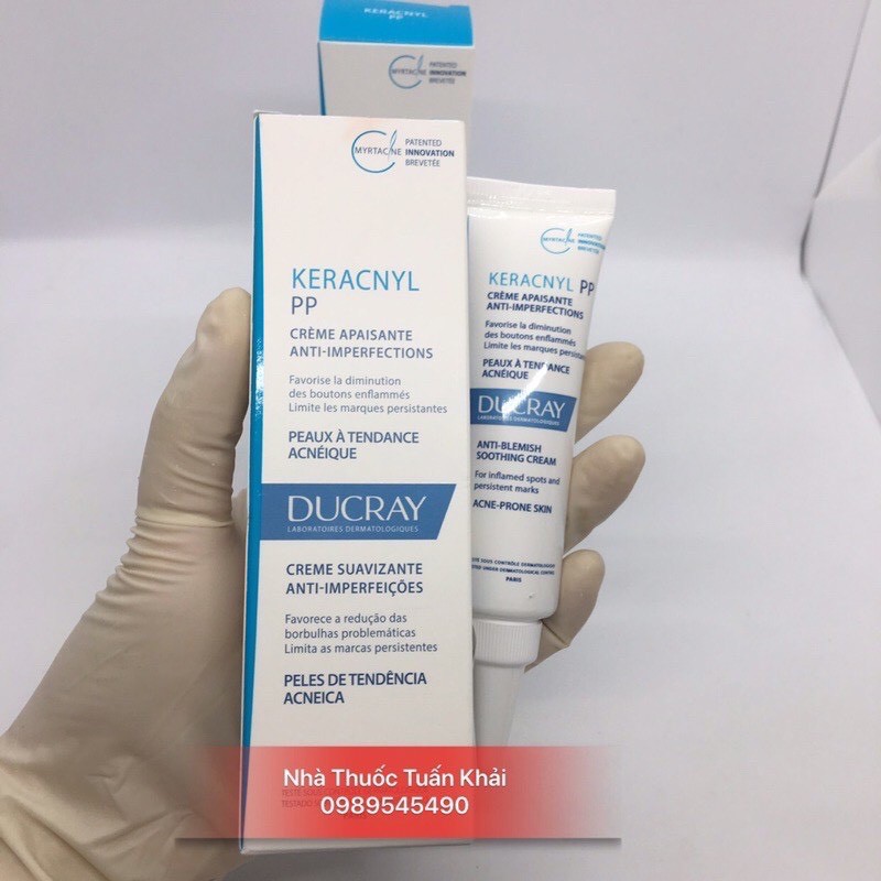 Kem Ngừa Mụn Trứng Cá DUCRAY Keracnyl PP Anti - 30ml