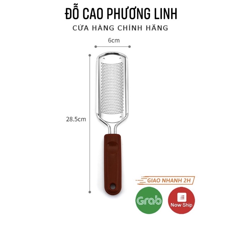 Chà gót chân , dụng cụ chà gót chân inox