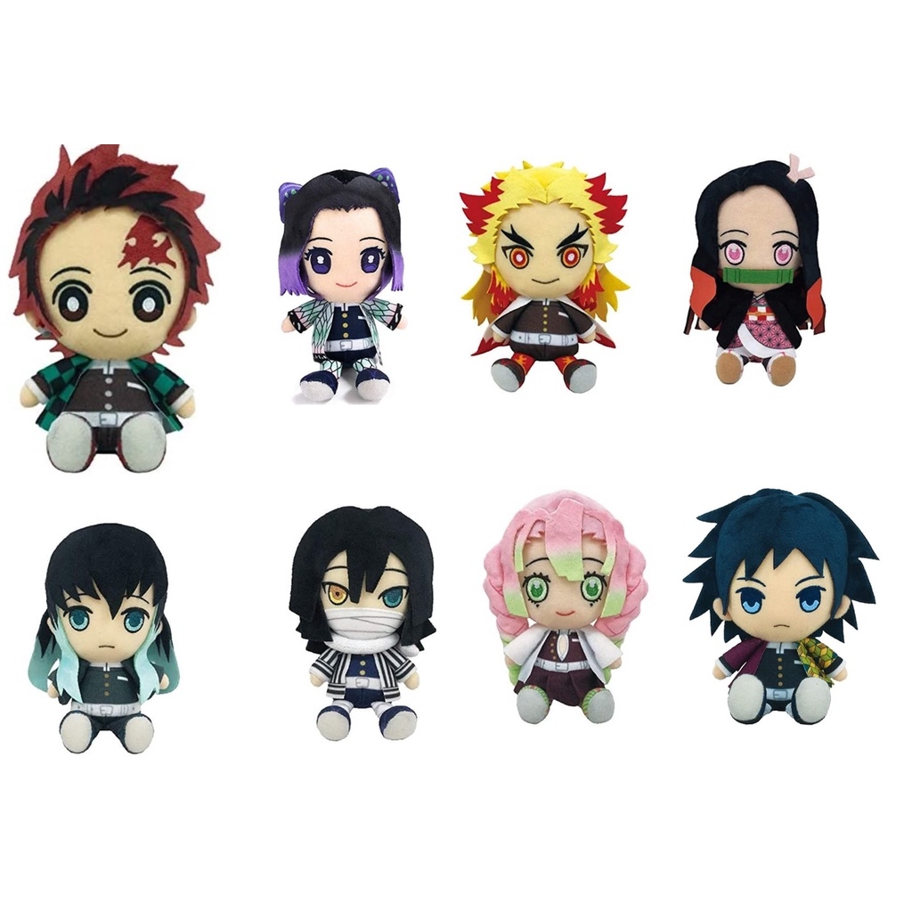 Gấu Bông Thanh Gươm Diệt Quỷ Chibi Chính Hãng BANDAI