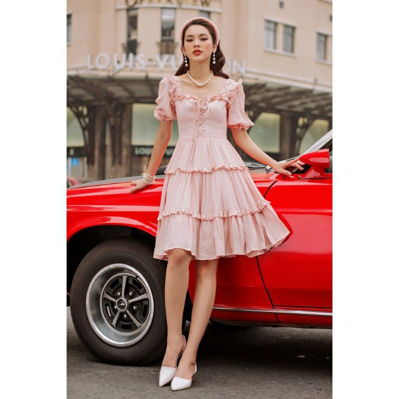 Đầm Sò vintage size L new tag