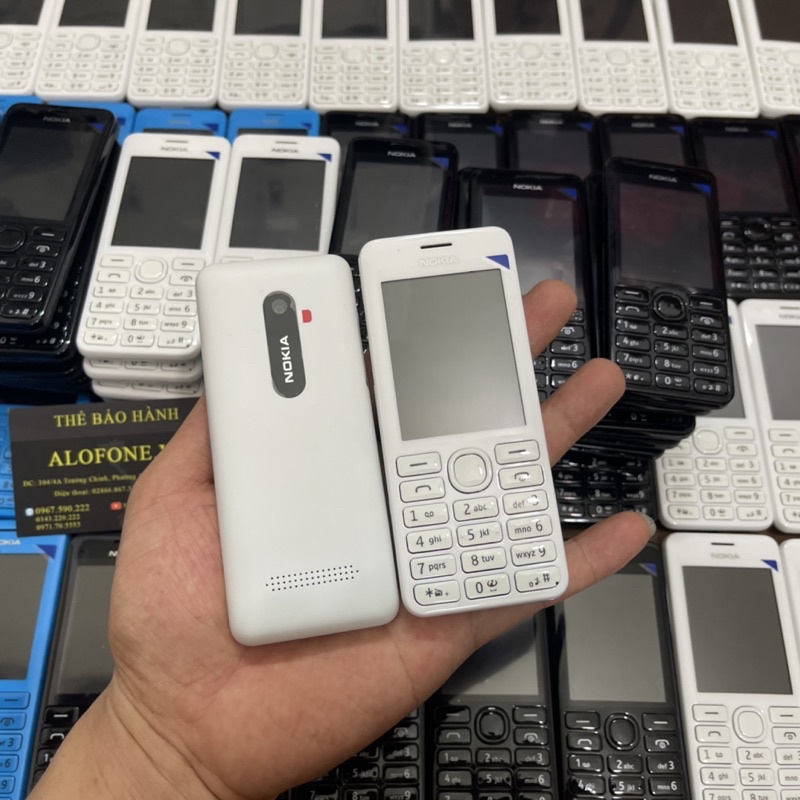 Điện Thoại Nokia 206 Hai Sim Loa To Bảo Hành 12 Tháng