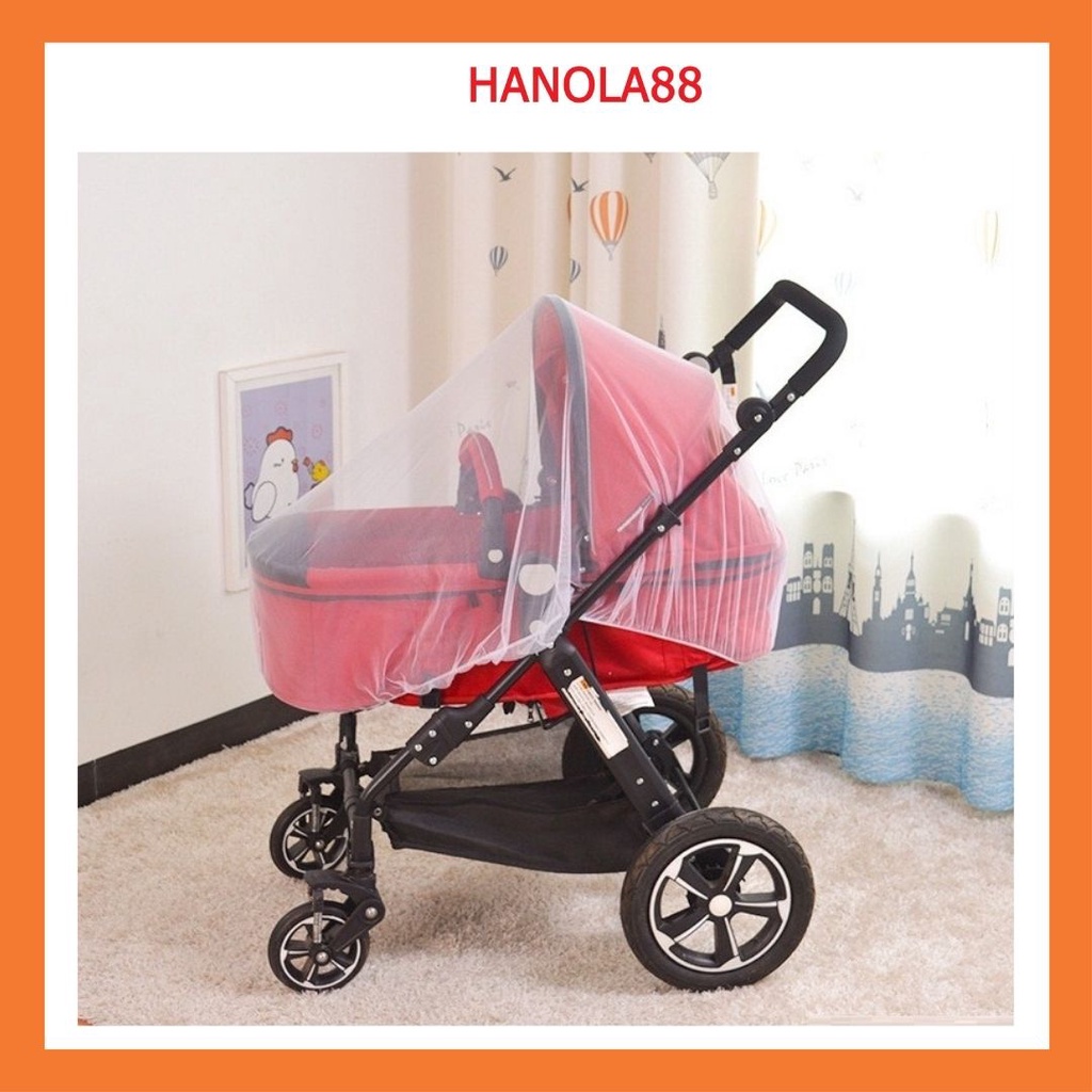 Lưới chống muỗi trùm xe đẩy cho em bé