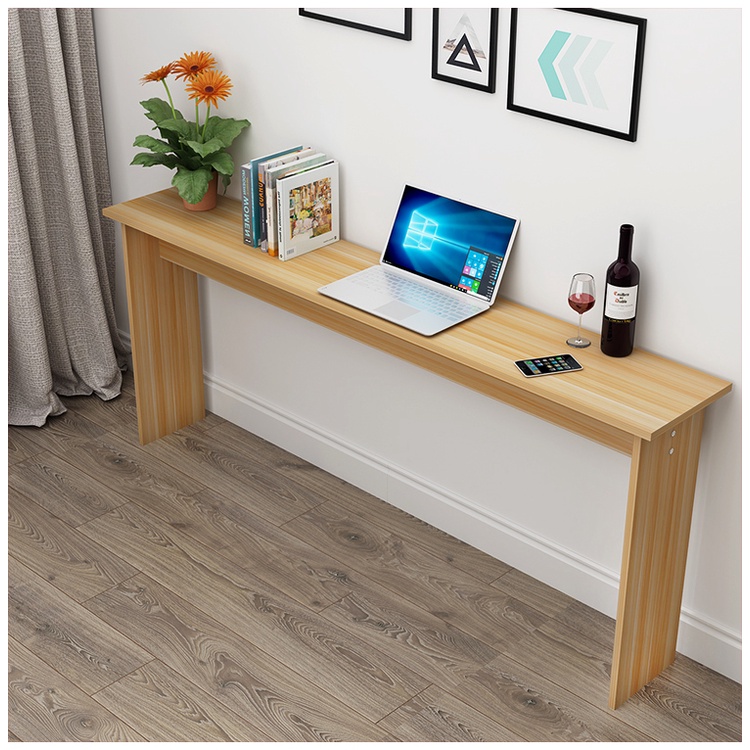 Bàn làm việc thông minh tiết kiệm không gian  , bàn gỗ nhỏ decor cho phòng nhỏ hẹp 100x30x72cm BH3 năm TB006