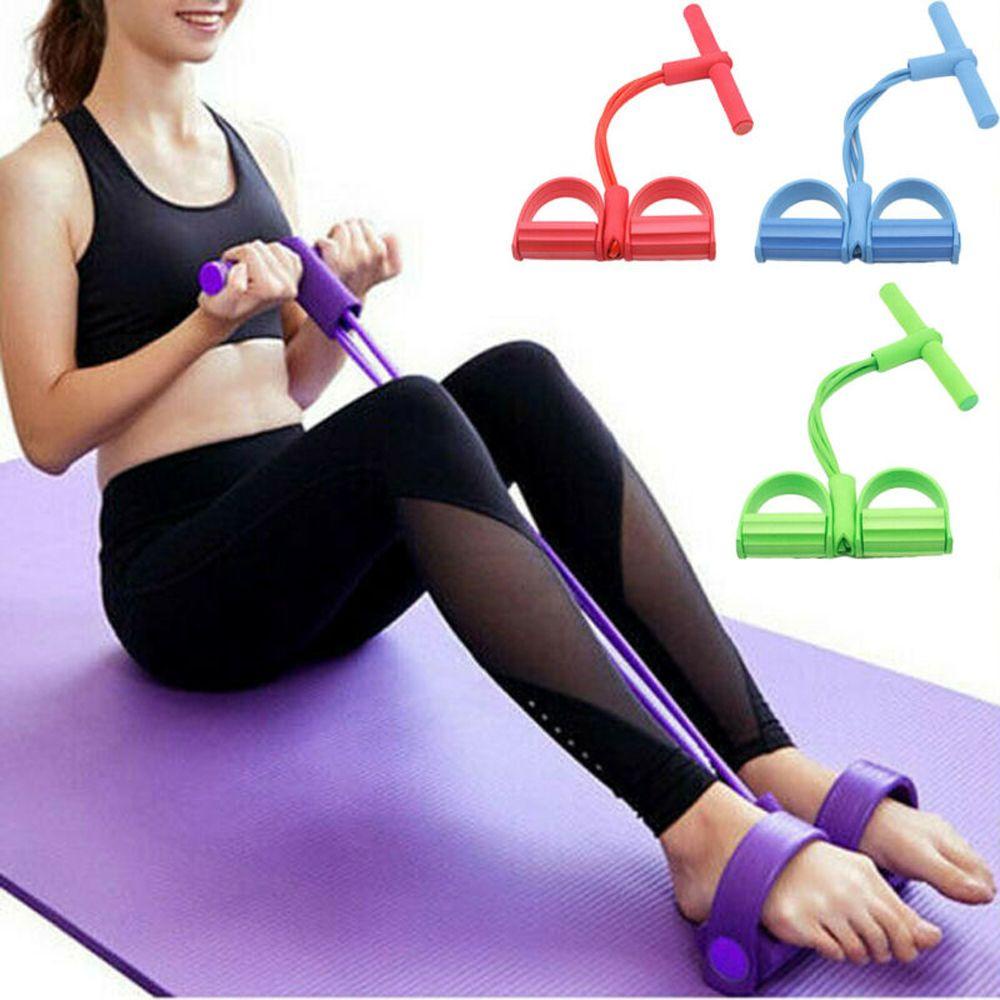 Dây Đai Kháng Lực Kéo Căng 4 Ống Hỗ Trợ Luyện Tập Thể Hình