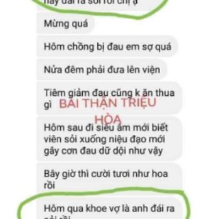 BÀI THẬN ĐÁNH BAY SỎI THẬN