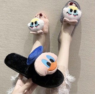 ( Video thật )  Dép bông vịt Donal 🐣