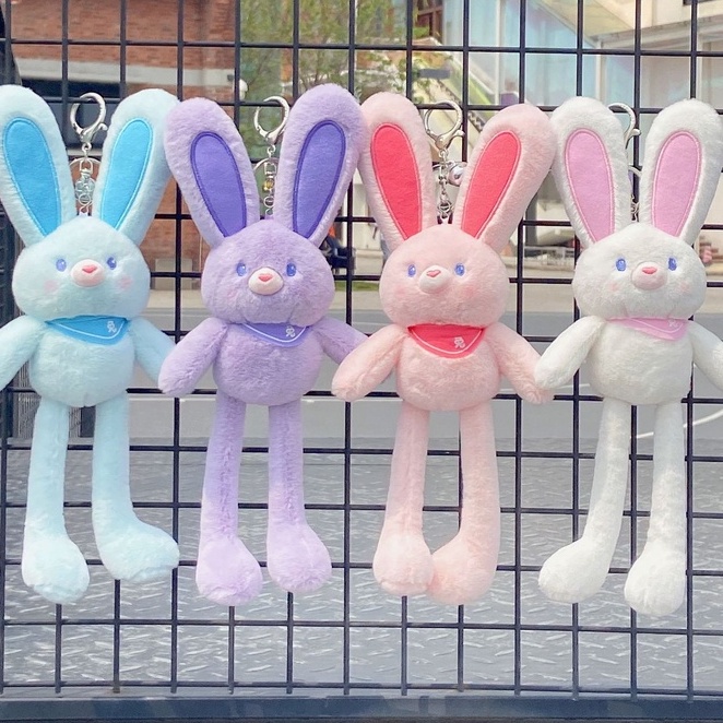 Thỏ Nhồi Bông Tai Dài Đáng Yêu Cho Bé