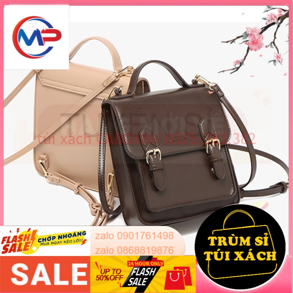 Balo sinh viên nữ Hot Trend Phong Cách Hàn Quốc da lì mềm tuyển sỉ toàn quốc