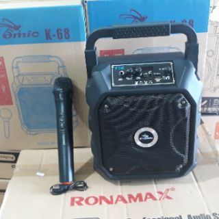 Loa karaoke bluetooth mini du lịch kiomic k68