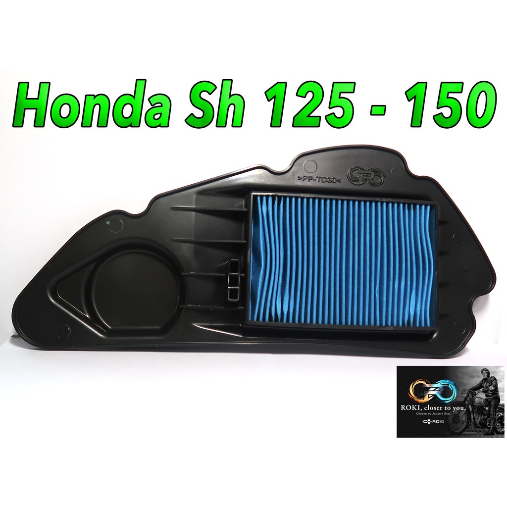 Lọc gió R-Max cho Honda SH 125/150 (2012 - 2019) chính hãng Roki Nhật Bản K78 - 002