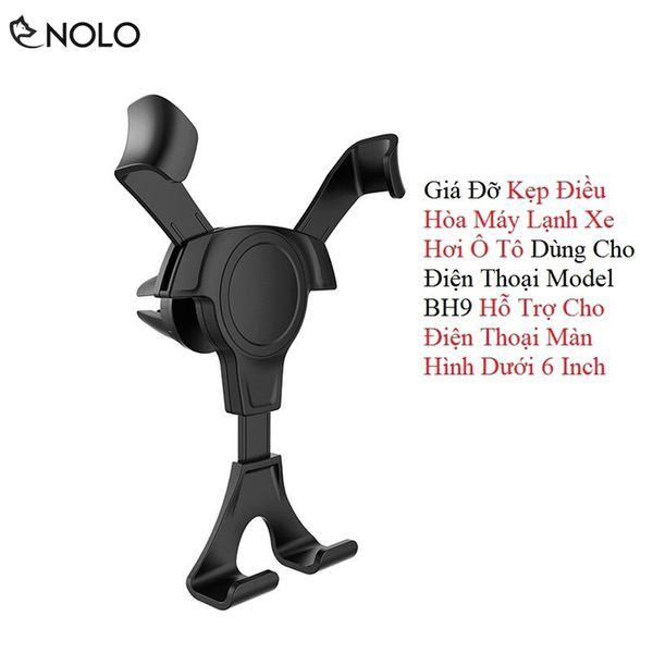 Giá đỡ gậy sefie kẹp điện thoại gắn khe máy lạnh xe hơi xe ô tô tự động điều chỉnh | BigBuy360 - bigbuy360.vn