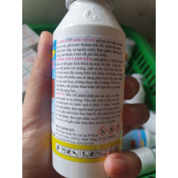 THUỐC DIỆT MUỖI, CÔN TRÙNG MAP PERMETHRIN 50EC 100ml: