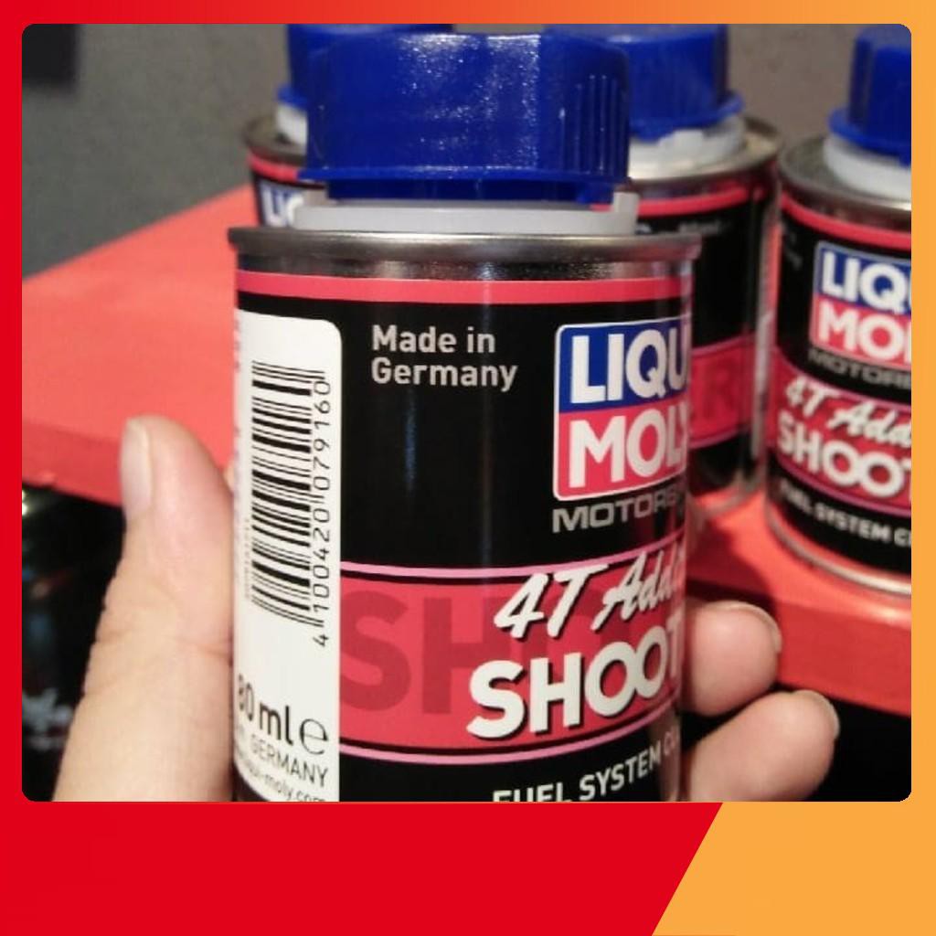 Phụ Gia Vệ Sinh Buồng Đốt LIQUI MOLY 7916 (Sạch Cặn Carbon)- LIQUI MOLY 4T SHOOTER