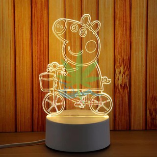 Đèn ngủ, đèn trang trí, Led 3D hình Con Sứa