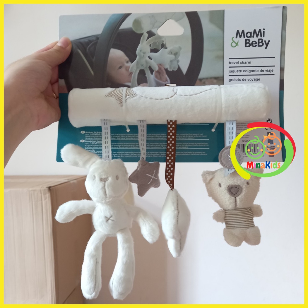 Thú Bông Treo Nôi Có Nhạc Kích Thích Thị Giác Cho Bé Mama&Papa TN40