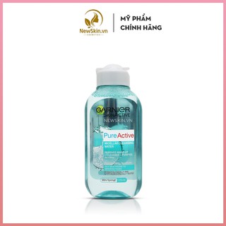 Nước tẩy trang Garnier Pure Active Micellar Cleansing Water 125ml