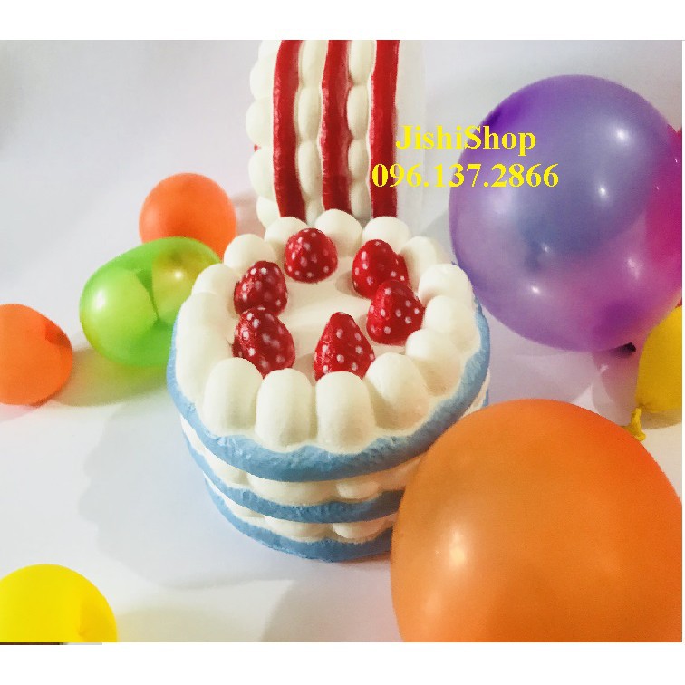 ( GIÁ SỈ )Squishy bánh kem sinh nhật các màu ngẫu nhiên |shopee. Vn\Shopgiayred