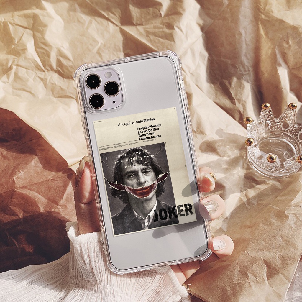 Ốp iphone chống sốc bảo vệ camera viền vuông Joker cho iphone 14 13 pro max 11 12 promax mini 6 6s 7 8 plus x xr xs