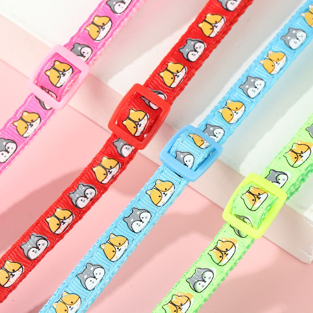 Vòng Cổ Thú Cưng Có Chuông Dễ Thương An Toàn Nhiều Màu Sắc