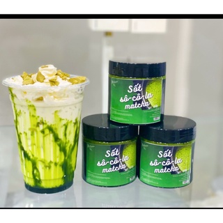 Set 2 hộp Sốt socola phết thành ly (Khoai tím, Matcha, đường đen)