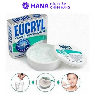 Bột Tẩy Trắng Răng Eucryl Toothpowder (50g)