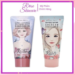 Kem dưỡng ẩm Seoulrose Rosa hãng SeoulGroup, nâng tone da, chống nắng