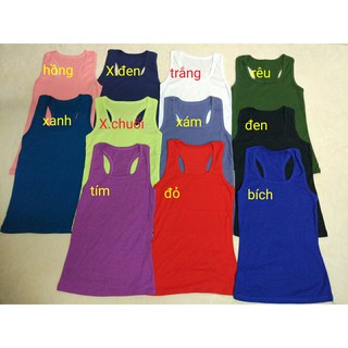 Áo ba lỗ nữ màu mk15