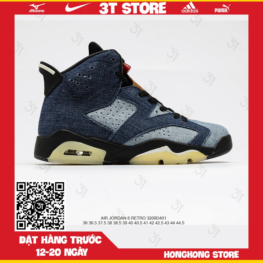 GIÀY SNEAKER MÃ SẢN PHẨM_Nike Air Jordan 6 NHIỀU MÀU PHONG CÁCH FULLBOX + FREESHIP