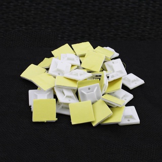 Đế dán dây rút giúp cố định dây điện 20x20mm 25x25mm 30x30mm  40x40mm
