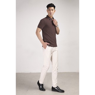 [ARISTINO SALE] ÁO THUN NÂU APS034S8 MẪU MỚI 2019.
