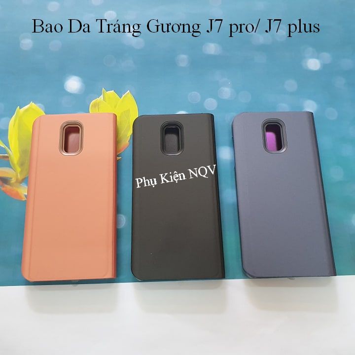 Samsung J7 pro/ J7 plus|| Bao Da Clear View Standing Samsung J7 pro/ J7 plus - Pk NQV | BigBuy360 - bigbuy360.vn
