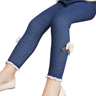 Quần Legging Đính Nơ Cho Bé Gái