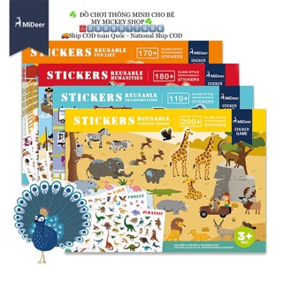 Sticker dán đi dán lại nhiều lần Mideer