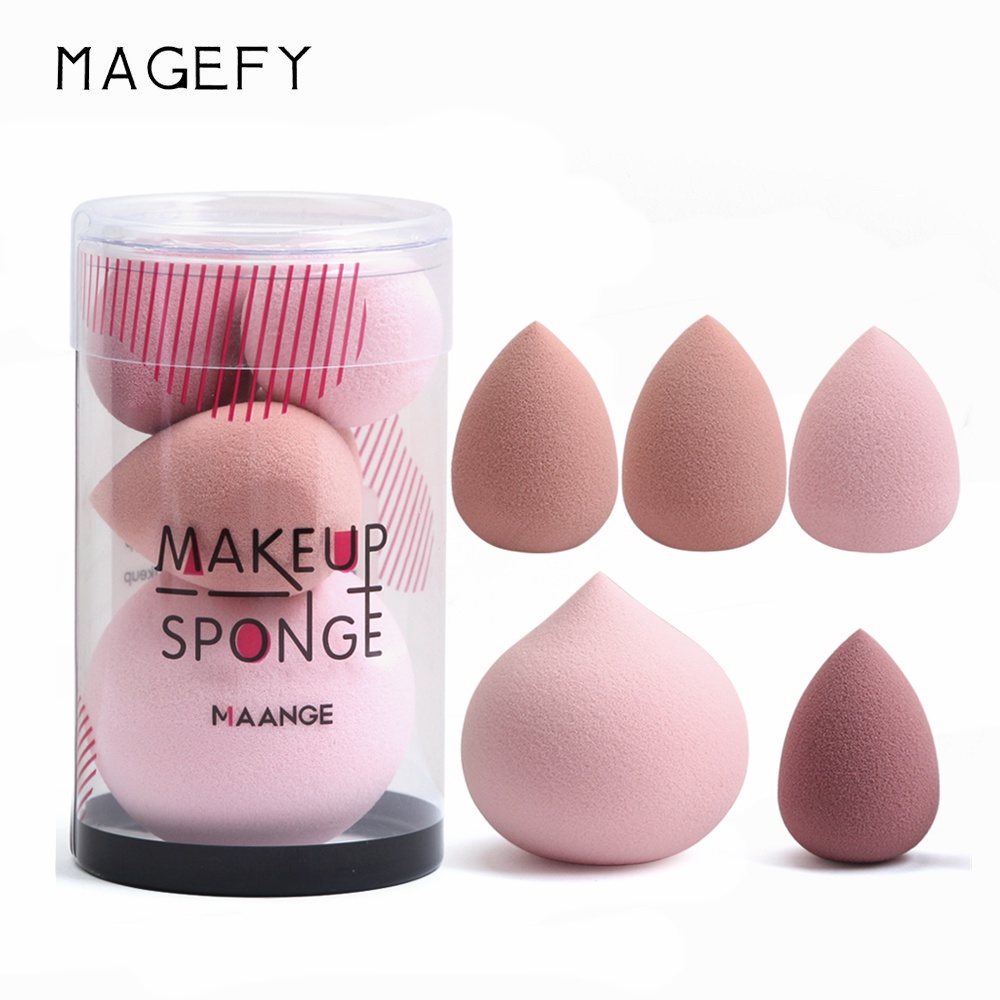 Bộ Dụng Cụ Trang Điểm Bọt Biển MAGEFY 5 Món