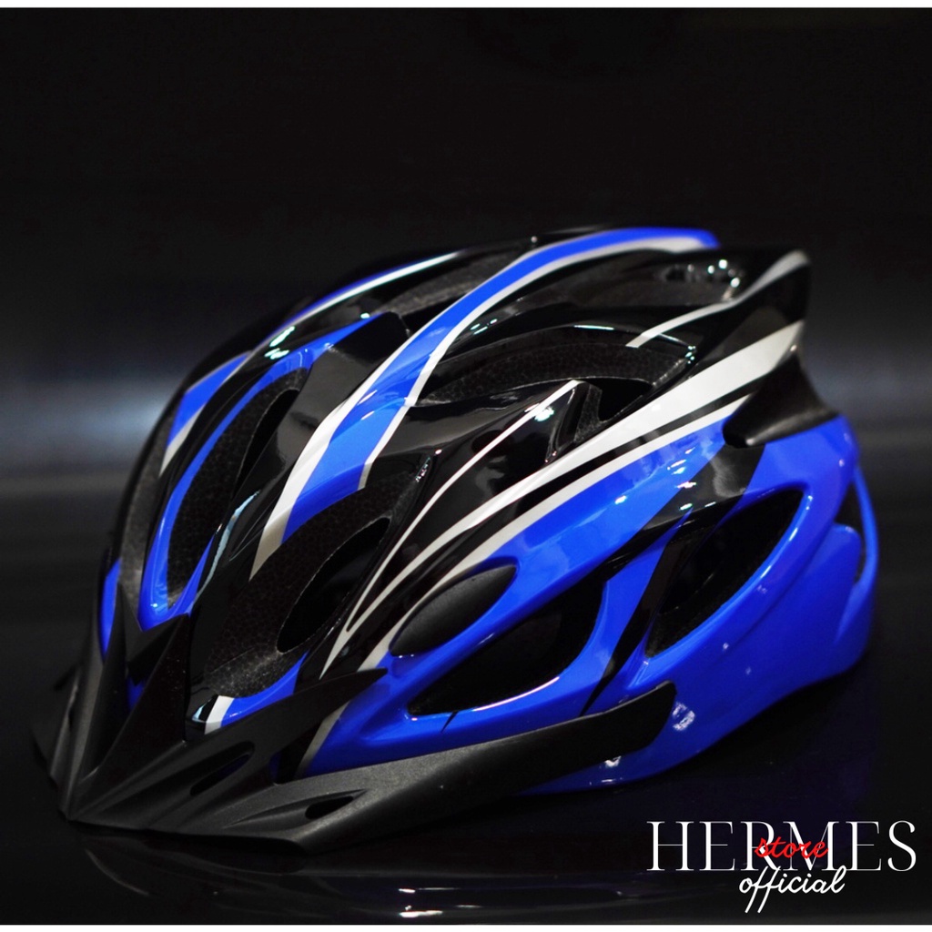 Nón mũ bảo hiểm xe đạp nam nữ nửa đầu CHÍNH HÃNG CAO CẤP BAO ĐẬP xe dap | MÀU SƠN NHÁM Hermes Helmet