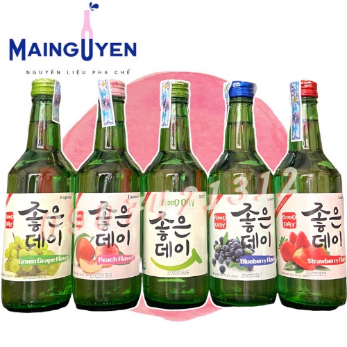 Nước trái cây lên men Soju Good Day nhập khẩu hàn quốc