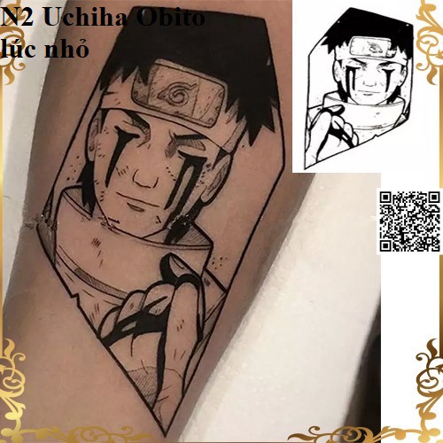 1451 Hình xăm Uchiha Obito trong anime Naruto N