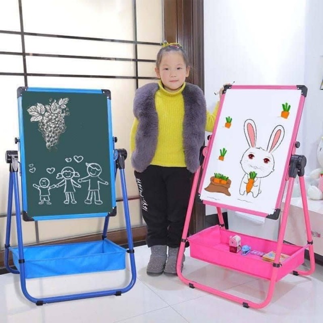 Bảng vẽ hai mặt cho bé
