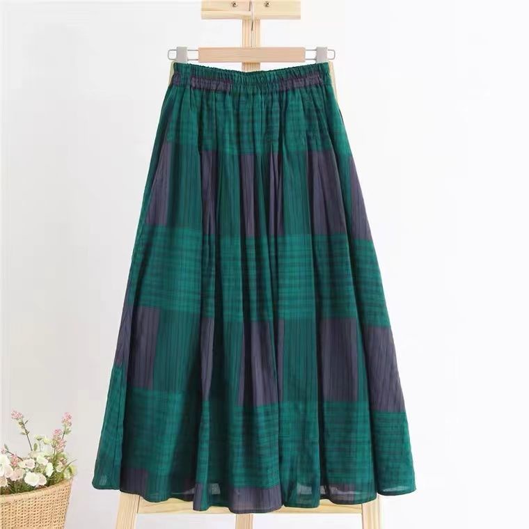 Chân Váy Dài Họa Tiết In Thời Trang Cho Nữ