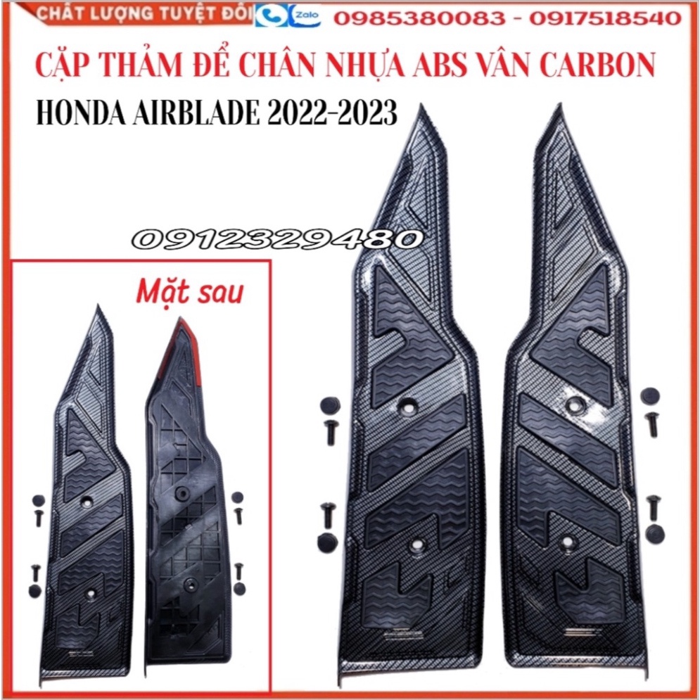 [AirBlade 2022-2023]Trọn Bộ 11 Món Ốp Carbon Hàng Chính Hãng Artistar Cho Honda AirBlade 2022-2023 (Giá Lẻ Từng Món)