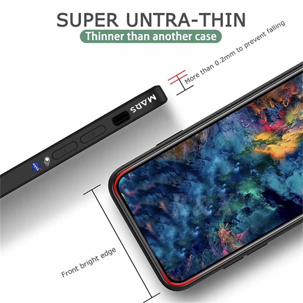 Ốp Điện Thoại Mềm Thẳng Họa Tiết Phi Hành Gia Không Gian Cho Huawei Y6P Y7A Y6 Pro Y7 Pro 2019 Y9S P30 Lite Nova 7i Nova 5T Nova 3i