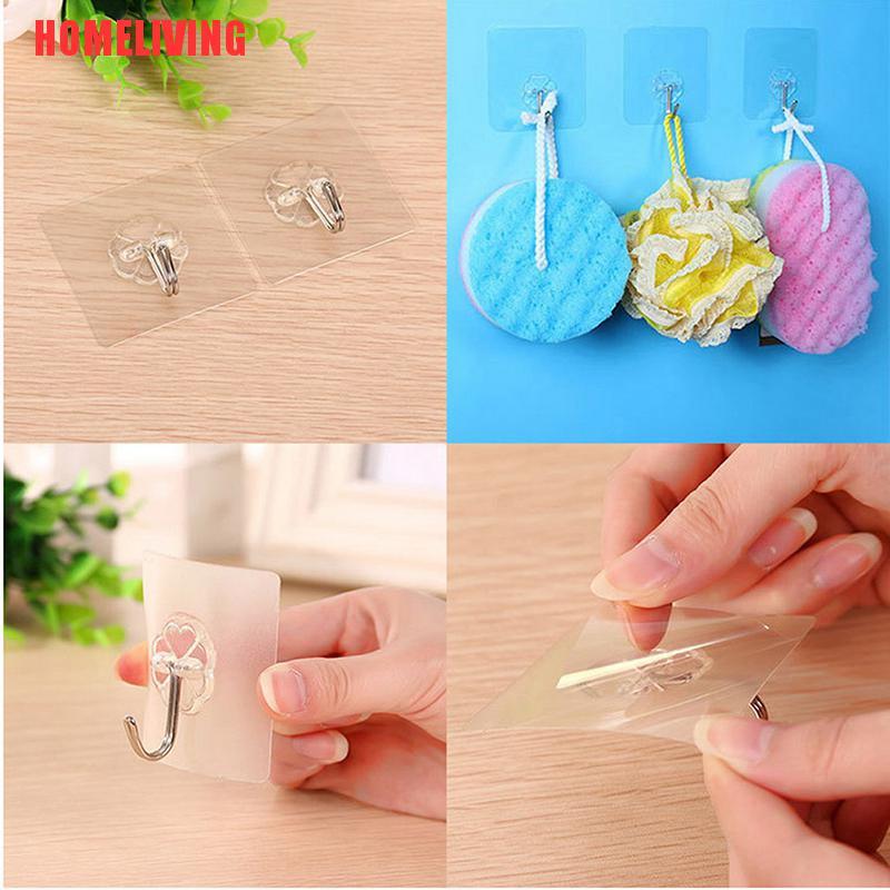 Set 5 Móc Treo Đồ Dán Tường Chịu Lực 10KG