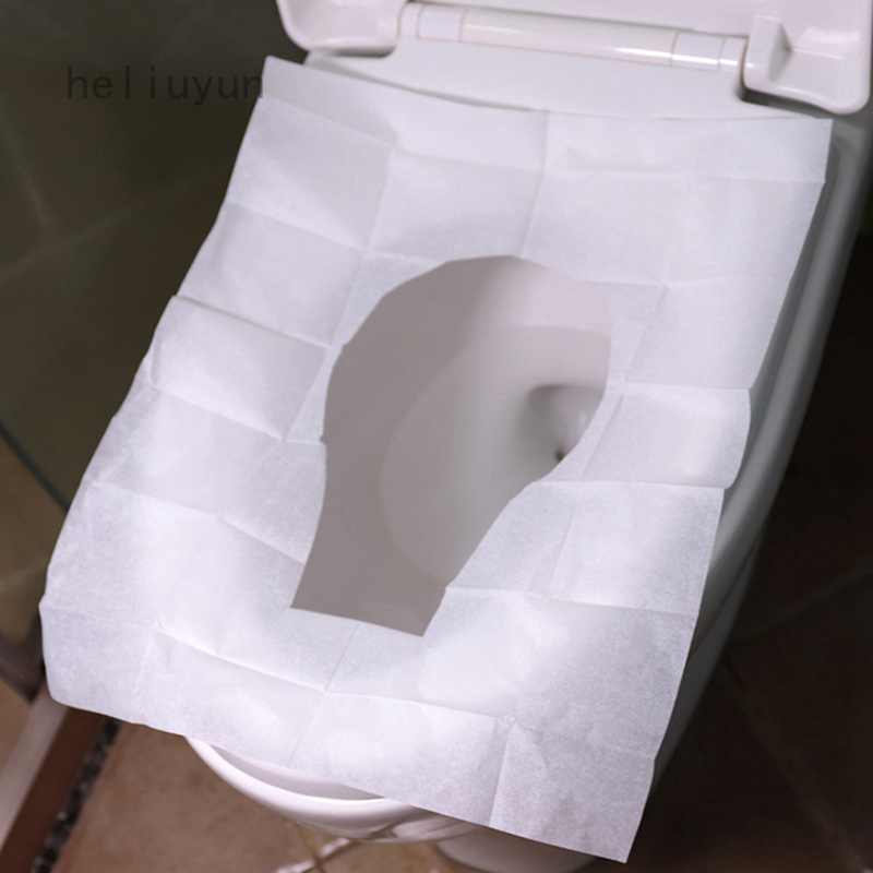 Miếng giấy lót bồn toilet sử dụng 1 lần tiện lợi