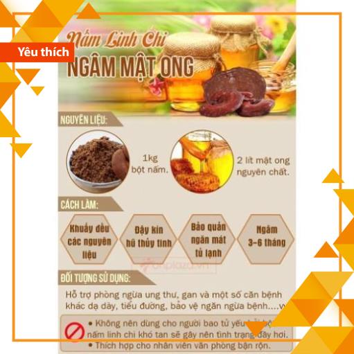 Nấm Linh Chi Thái Lát Túi UHAK Hàn Quốc - Chính Hãng