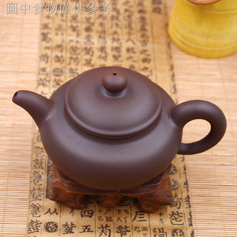 Set ấm trà làm thủ công bằng đất sét tím có bộ lọc tiện lợi