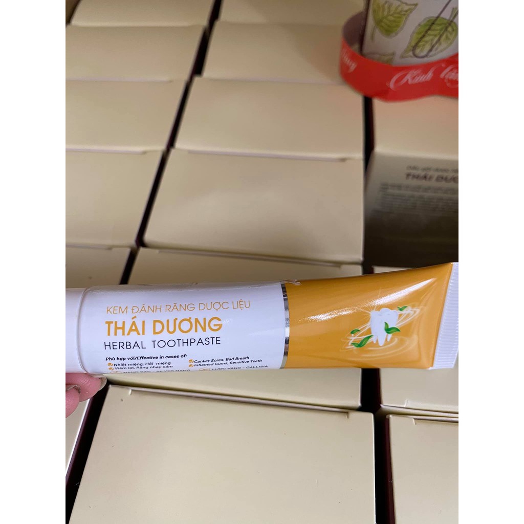 Combo 5 Dầu gội thái dương 7 Plus chai 100ml + 5 tuyp kem đánh răng trị nhiệt miệng Thái Dương | BigBuy360 - bigbuy360.vn
