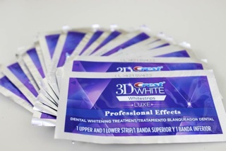 Combo 4 miếng dán trắng răng 3d crest white mỹ