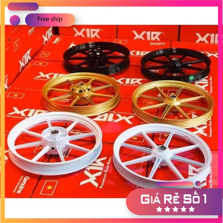 Vành đúc,Mâm 8cây X1R bảng 1.6-1.85 gắn như zin Ex150,Ex155