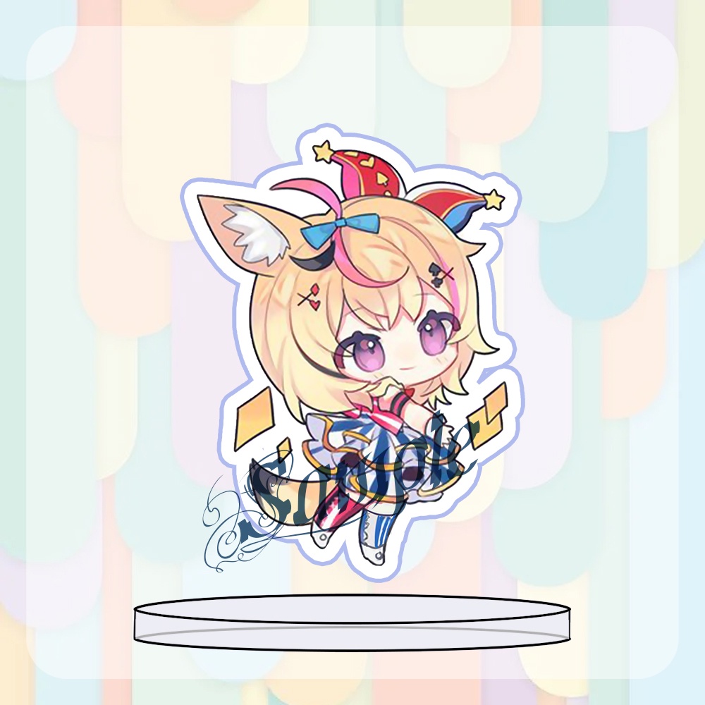 ( MINI ) Mô hình Standee HOLOLIVE Vtuber game anime chibi mica trưng bày