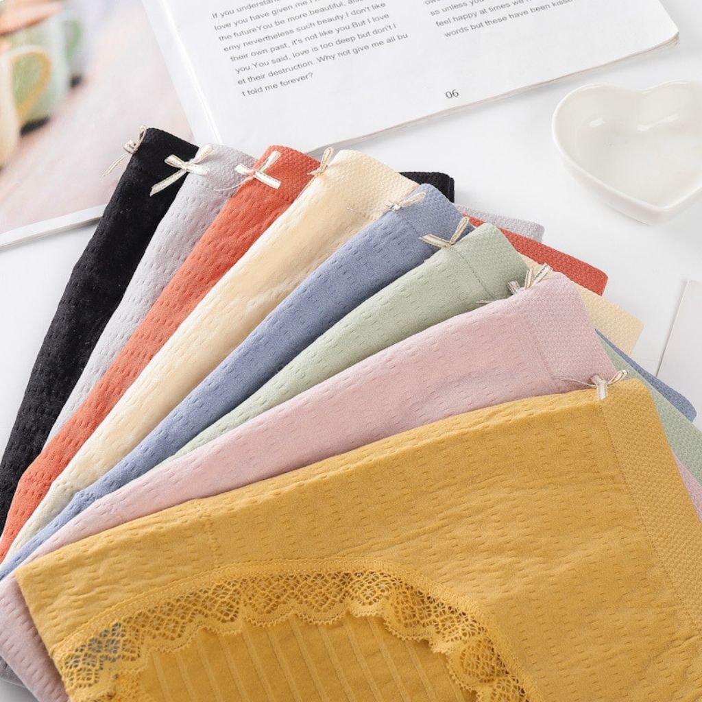 Quần lót nữ cotton ren kháng khuẩn sexy gợi cảm quyến rũ DOPICO Q12